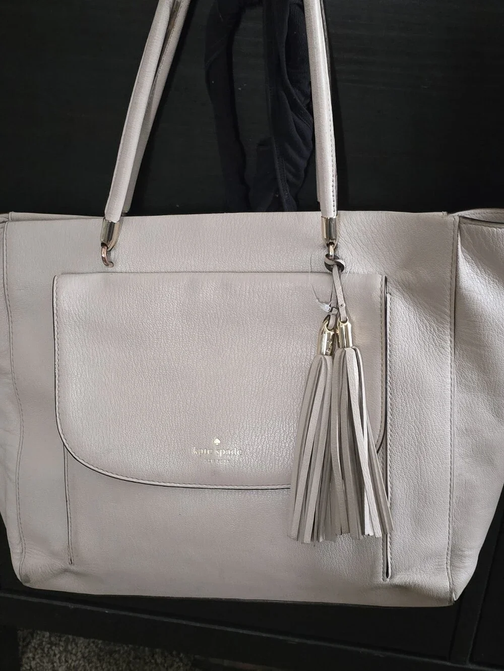 Kate Spade Longacre Court Cal Tassel Tote